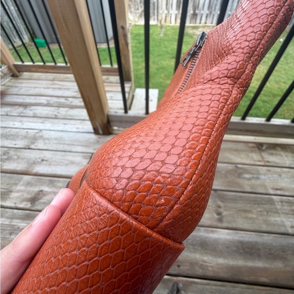 Used Dries Van Noten Snake Embossed Bootie - Picture 11 of 13